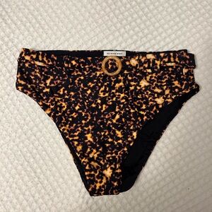 WEWOREWHAT HIGH WAISTED BIKINI BOTTOM 🤎🖤